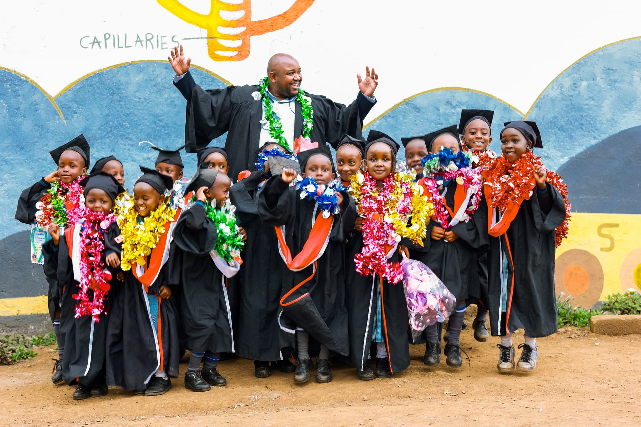 Community members sharing resources together